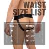 JOCKLAND Men's Mesh Jockstrap, Athletic Supporter, Black, Medium view 3