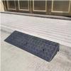 Curb Ramps for Low Cars and Scooters, Heavy-Duty Rubber Threshold Ramp, Non-Slip, 100 x 25 x 7 cm view 1