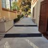 Curb Ramps for Low Cars and Scooters, Heavy-Duty Rubber Threshold Ramp, Non-Slip, 100 x 25 x 7 cm view 2