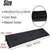 Curb Ramps for Low Cars and Scooters, Heavy-Duty Rubber Threshold Ramp, Non-Slip, 100 x 25 x 7 cm view 3