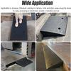 Curb Ramps for Low Cars and Scooters, Heavy-Duty Rubber Threshold Ramp, Non-Slip, 100 x 25 x 7 cm view 4