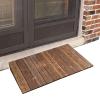 Wooden Threshold Ramp for Doors, 90 x 70 x 18 cm (35.4 x 27.6 x 7 in) view 1
