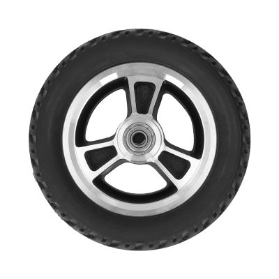 Kadimendium 6-Inch PU Solid Replacement Wheel for Wheelchairs and Rollators