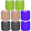 8 Rolls Self-Adhesive Bandage, 5cm x 4.5m view 1