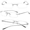 KOOSUFA Rimless Anti-Blue Light Reading Glasses view 3