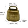 Pinenjoy 24-Pack 3.5 cm Bronze Animal Bells for Pets and Livestock view 3