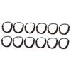 VALICLUD 12-Piece Elastic Hair Ties for Women, Comfortable and Fashionable, Strong Hold view 1
