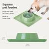 VIGAR Wall Off Pets Club Pet Food Bowl, Green, 33.5 x 33.5 x 8.5 cm view 2