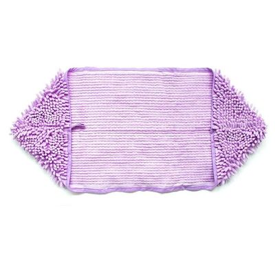 ACSUZ Ultra-Absorbent Quick-Dry Microfiber Dog Towel with Hand Pockets, Purple, L