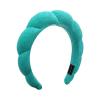 Women's Spa Terry Cloth Headband, Green, One Size view 3