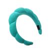 Women's Spa Terry Cloth Headband, Green, One Size view 4