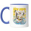 Hey!Print Blue Mug – Toilet Paper, Shit, Love, Job, Task, Bathroom, Toilet view 1