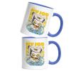 Hey!Print Blue Mug – Toilet Paper, Shit, Love, Job, Task, Bathroom, Toilet view 2