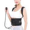 Samnuerly Inflatable Double-Pull Shoulder and Upper-Back Posture Corrector, Black, Size M view 1