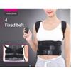 Samnuerly Inflatable Double-Pull Shoulder and Upper-Back Posture Corrector, Black, Size M view 4