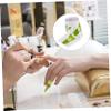 100-Piece Paper Manicure Guide Stickers, Green view 3