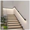 LED Stair Handrail – Illuminated Aluminum Handrail for Indoor and Outdoor Stairs, RVs and Campers (Black, 39.3 in/1 m) view 3
