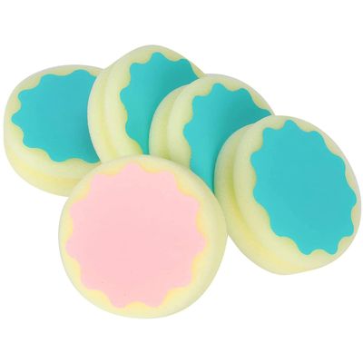 Batto 5-Piece Hair Removal Pads, Painless Hair Removal Sponge for Face, Legs, Arms, and Body, Reusable Physical Hair Removal Tool