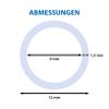 ARKA PVC Tubing 9/12 mm, 100 m, Transparent view 3