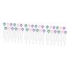 ULTECHNOVO 36-Piece Cleaning Set for Straws and Baby Bottles, Rotating Bottle Brushes with Ergonomic Handles view 1
