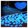 Purple Glow-in-the-Dark Decorative Pebbles, 100 Pieces view 2