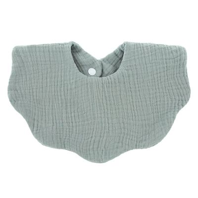 BakerMiche Sleeveless Baby Bib, Washable, with Hook-and-Loop Closure