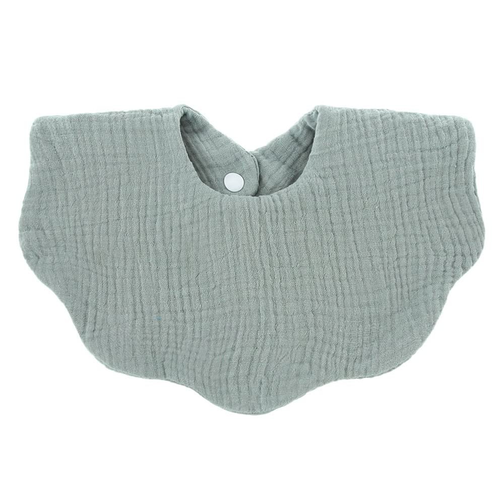 BakerMiche Sleeveless Baby Bib, Washable, with Hook-and-Loop Closure
