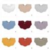 BakerMiche Sleeveless Baby Bib, Washable, with Hook-and-Loop Closure view 2