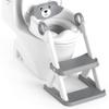 Rabb 1st Toilet Ladder for Kids, Toilet Training Seat with Steps (Gray) view 1