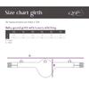 ARBO-INOX Anatomical Stud Guard Saddle Girth with Elastic Inserts view 2