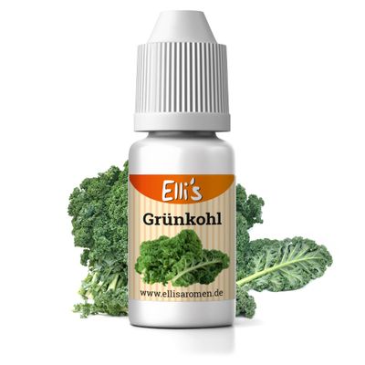 Ellis Aromen Grünkohl Nature-Identical Food Flavoring | For Foods & Beverages | 10 ml