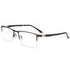 Fashion Photochromic Reading Glasses for Women/Men, UV/Radiation Filter, Glare Protection, Eye-Fatigue Relief (Brown, +1.25) view 1