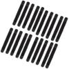 Gralara 10 Pairs Eyeglass Anti-Slip Ear Hooks, Elastic, Black view 2
