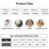BAFAFA Photochromic HD Reading Glasses, Gray, +2.5 view 3