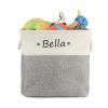 krui Foldable Pet Storage Basket with Handle, Personalized Name view 4