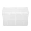 Alvinlite Makeup and Cotton Swab Organizer with 2 Compartments view 1