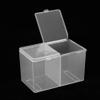 Alvinlite Makeup and Cotton Swab Organizer with 2 Compartments view 2