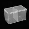 Alvinlite Makeup and Cotton Swab Organizer with 2 Compartments view 3