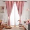 Loyala Star Blackout Curtains, 2 Panels, Pink, 106.7 x 213.3 cm view 3