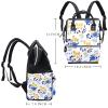 Large-Capacity Multifunctional Waterproof Diaper Bag Backpack for Moms and Dads, Sun, Color 2, One Size view 2