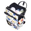 Large-Capacity Multifunctional Waterproof Diaper Bag Backpack for Moms and Dads, Sun, Color 2, One Size view 4
