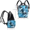 Large-Capacity Multifunctional Waterproof Diaper Backpack for Moms and Dads, Flamingo, Color 7, One Size view 2