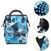 Large-Capacity Multifunctional Waterproof Diaper Backpack for Moms and Dads, Flamingo, Color 7, One Size view 3