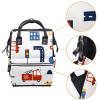 Large-Capacity Multifunctional Waterproof Diaper Backpack for Moms and Dads, Car, Color 1, One Size view 3