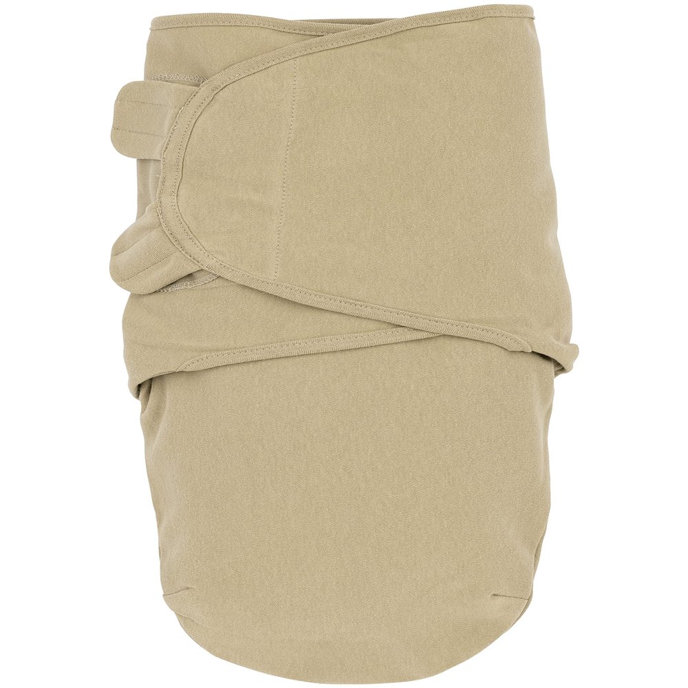Meyco Baby Swaddle Sack 0–3M, 1.0 TOG, Sand