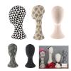 Wig Head Mannequin Display Stand, Male 5 view 2