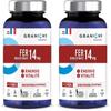 Iron Bisglycinate 14 mg + Vitamin B | Energy and Vitality | 100% of Recommended Intake | Optimal Bioavailability | Pregnant Women | 60 Capsules = 2 Months | Laboratoire des Granions view 1