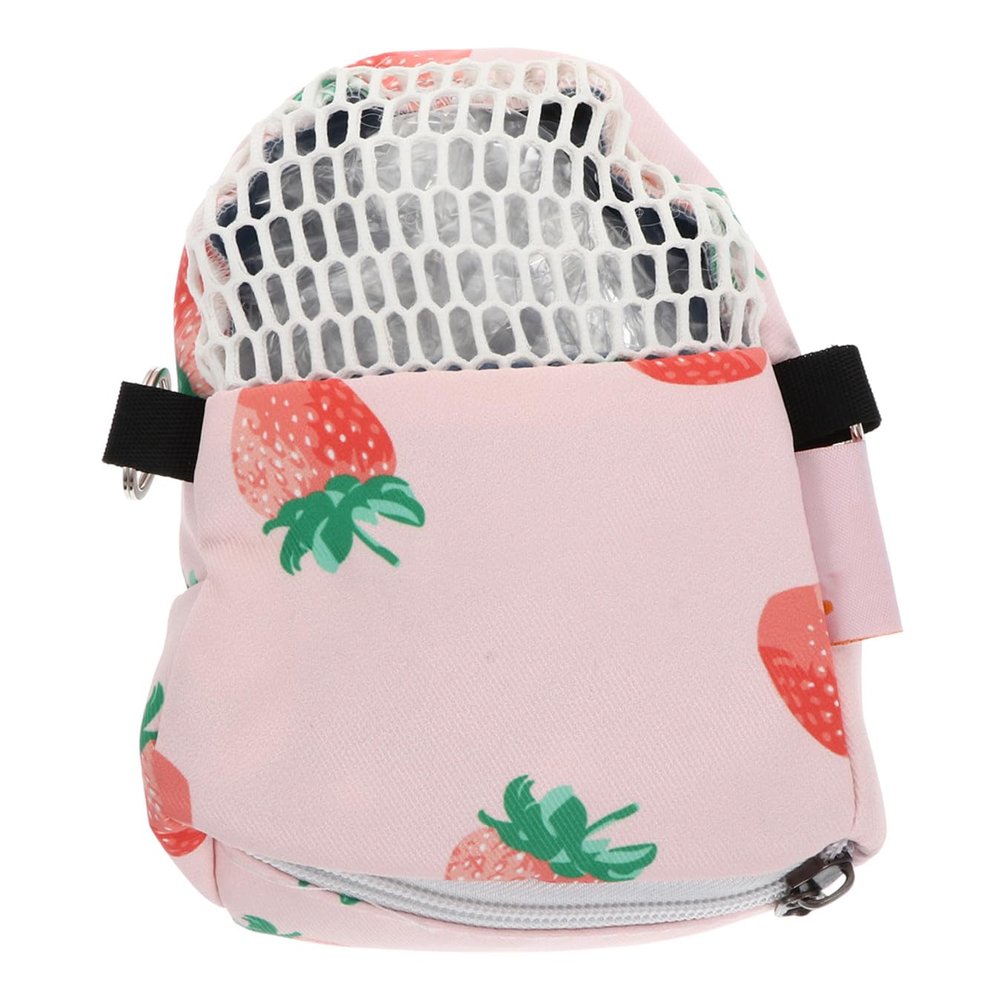 POPETPOP Guinea Pig Carrier for 2 Hamsters, Breathable Canvas Small Pet Travel Bag for Outdoor Trips, Easy to Clean