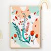Rainbow, Sun & Butterflies Wall Art Set of 4, DIN A4 view 4
