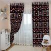 CILODO Blackout Curtains, 3D Abstract & Ethnic, 2-Piece Set, W110 x H215 cm view 2